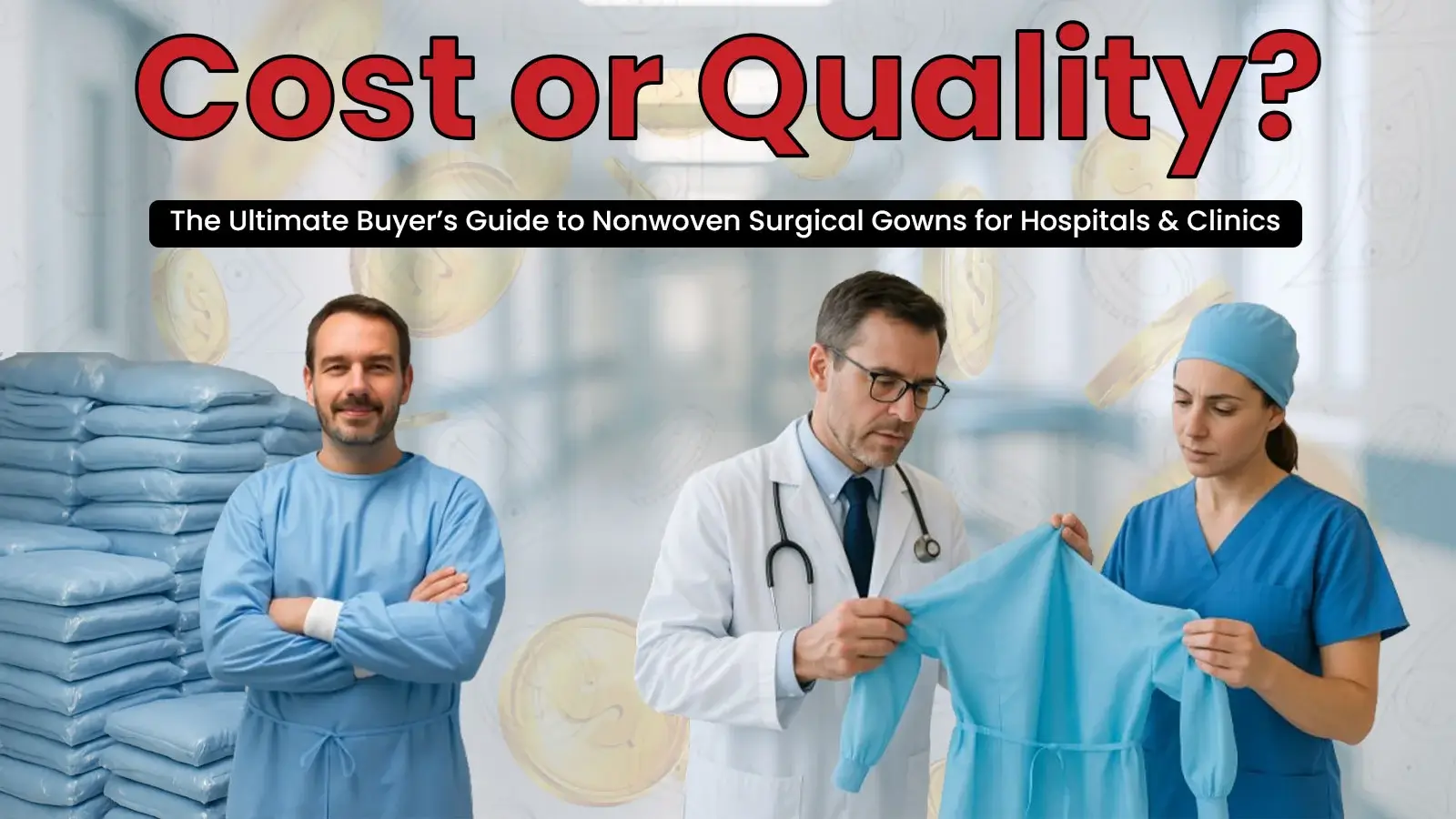 Cost or Quality? The Ultimate Buyer’s Guide to Nonwoven Surgical Gowns for Hospitals & Clinics