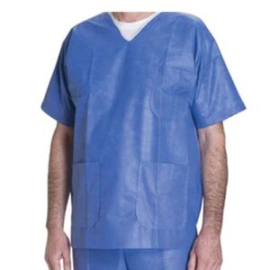 ManMed Disposable SMS Scrub Top – V Neck