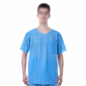 ManMed Disposable SMS Scrub Top – U Neck