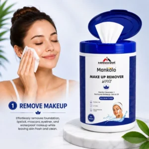 Mankolo Makeup Remover Wipes