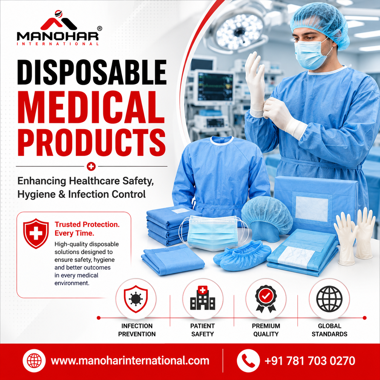 Disposable Medical Products Manufacturer in India