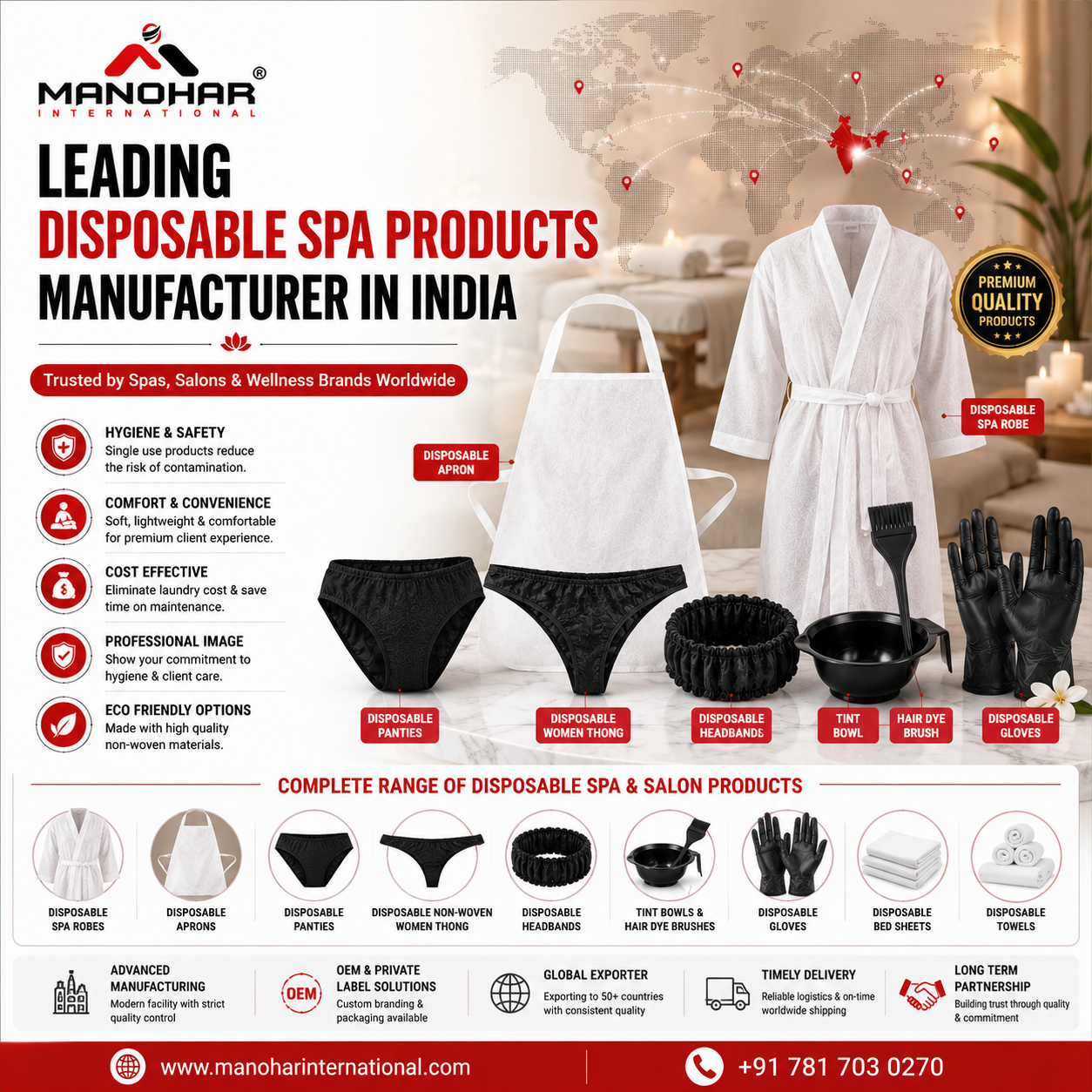 Disposable Spa and Salon Products