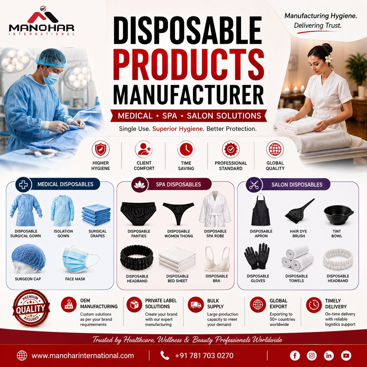 Disposable Products Manufacturer