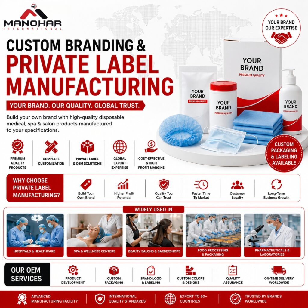 Custom Branding & Private Label Manufacturing