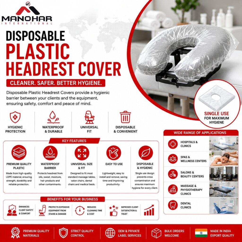 Disposable Plastic head cover