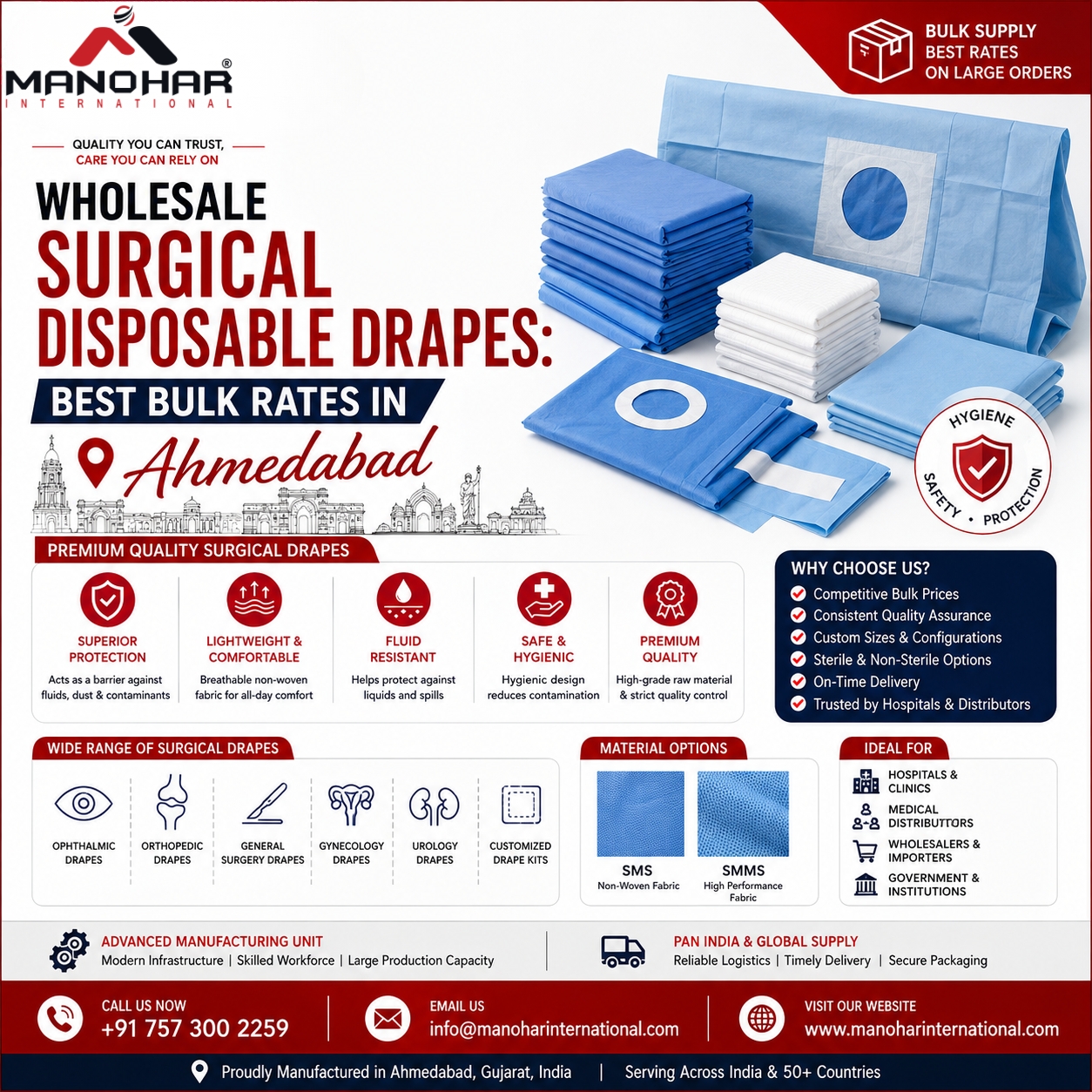 Surgical Disposable Drapes