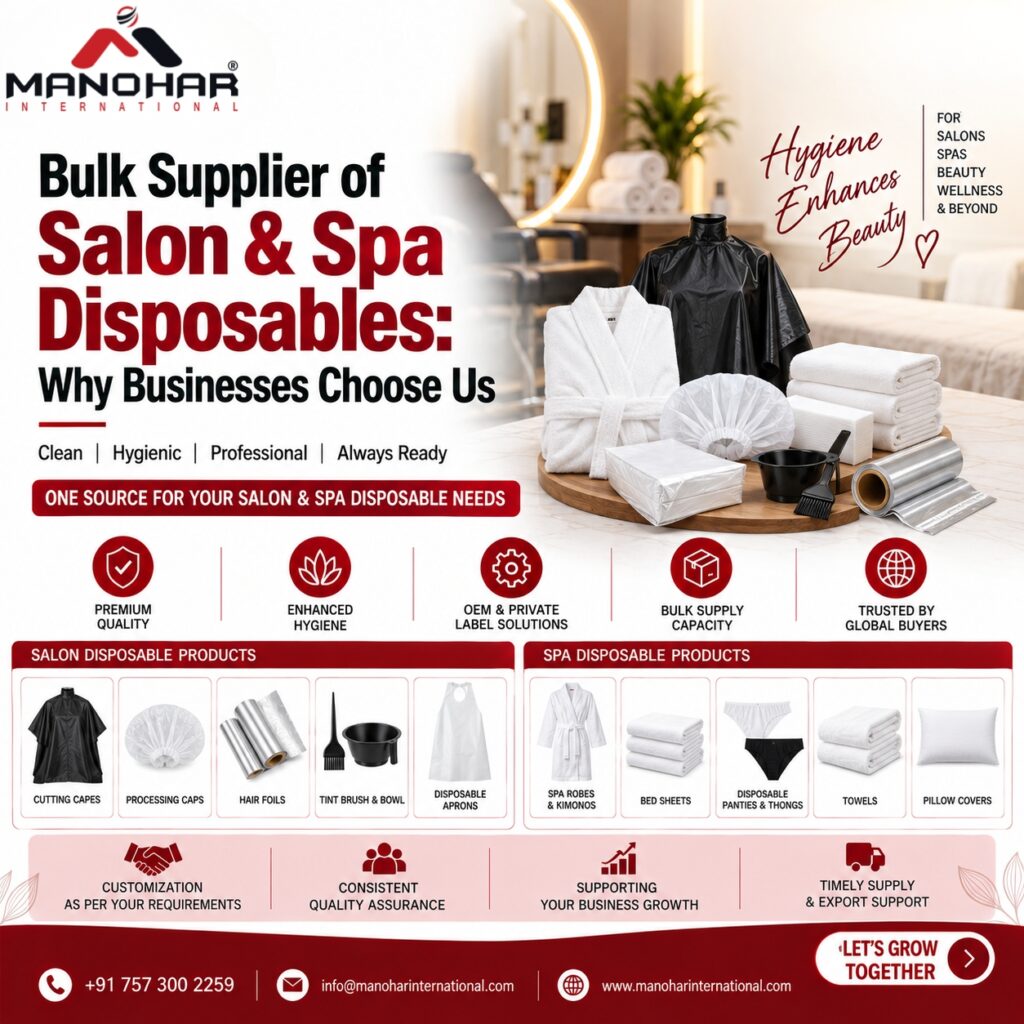Bulk Supplier of Salon & Spa Disposables