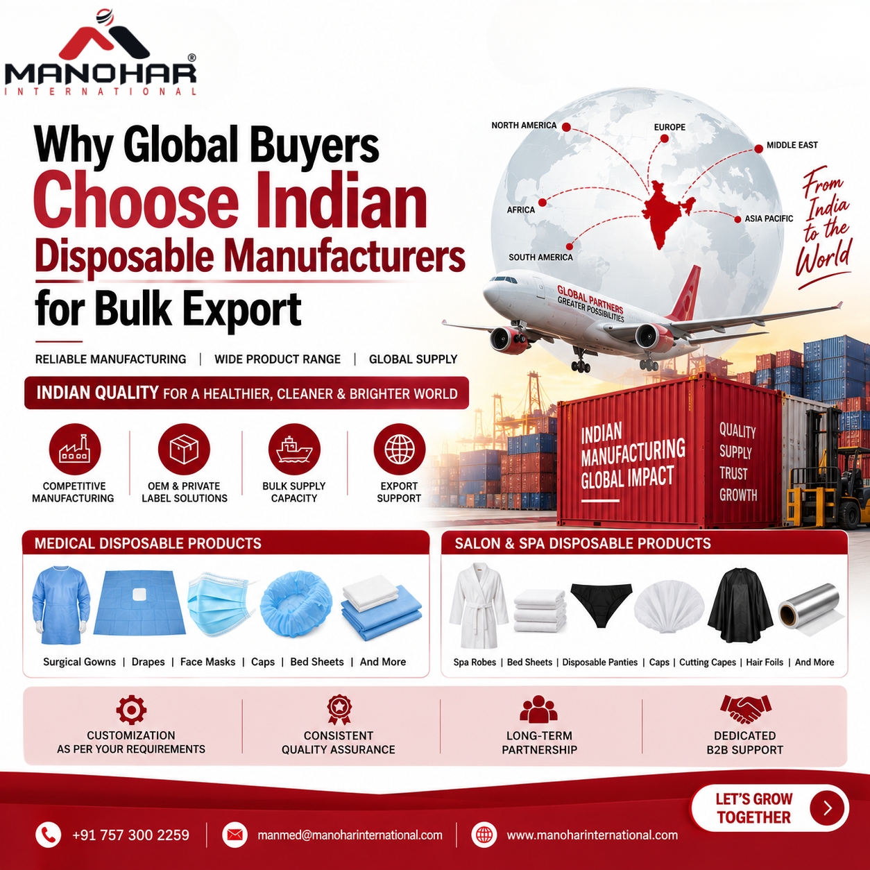 Indian Disposable Manufacturers for Bulk Export