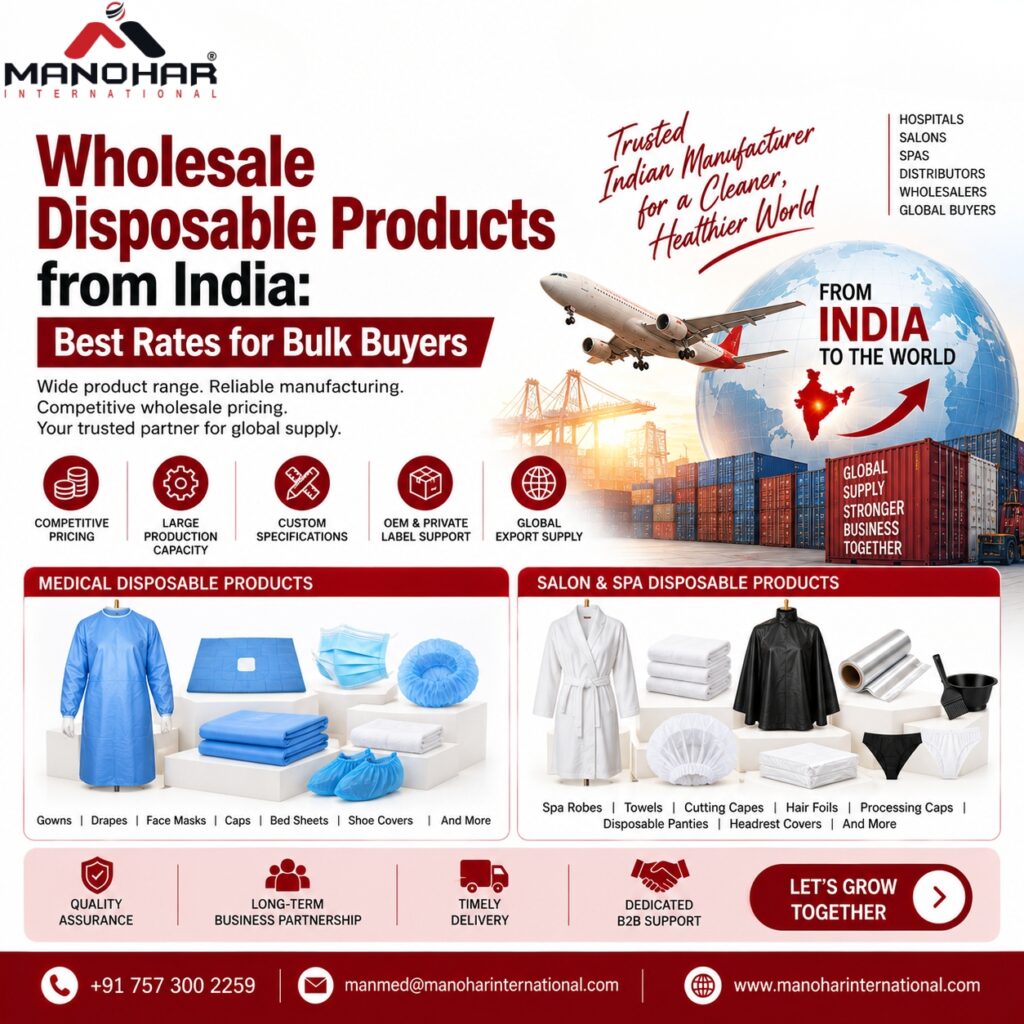 Wholesale Disposable Products from India