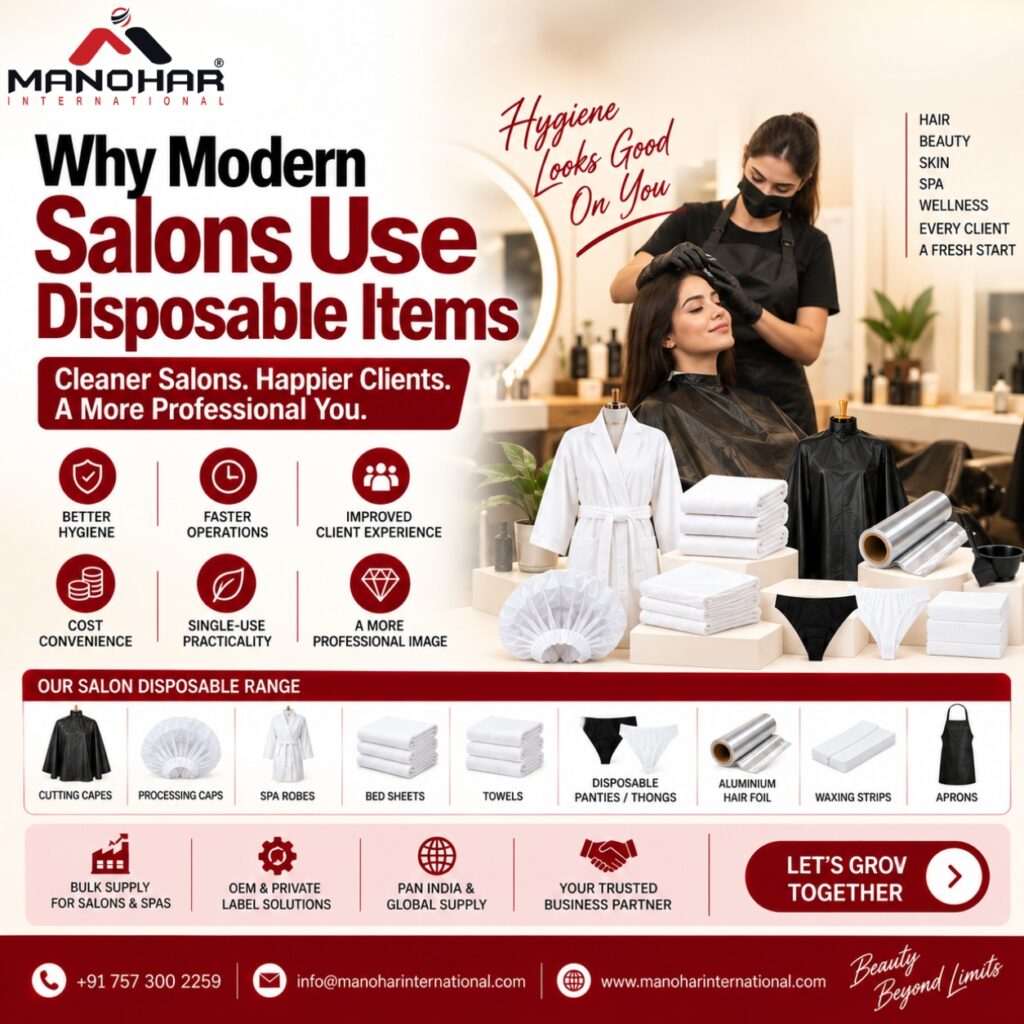 Salon Disposable Products in bulk